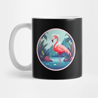 Flamingo Flock Sunset, Love Flamingos Mug